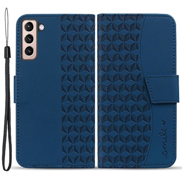 För Samsung Galaxy S23+ Fodral Präglat PU Läder Plånboksställ Smartphoneskydd Multicolor Style C