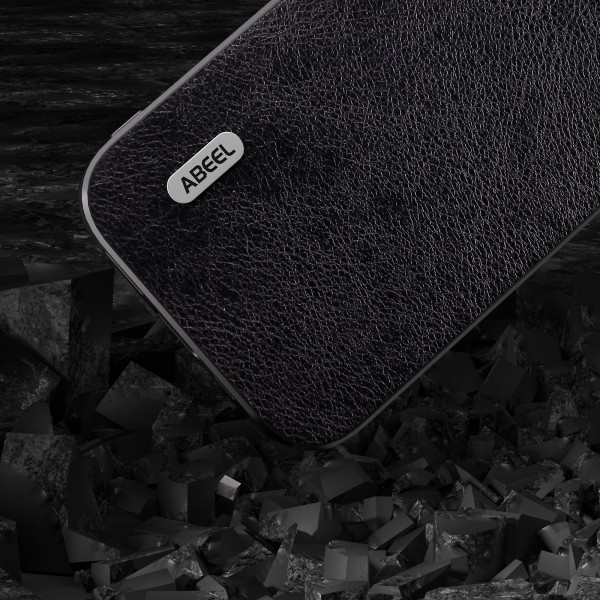 För Iphone 15 Pro Max phone case Litchi Texture Pu Läderbelagd Tpu Stötsäkert cover Black