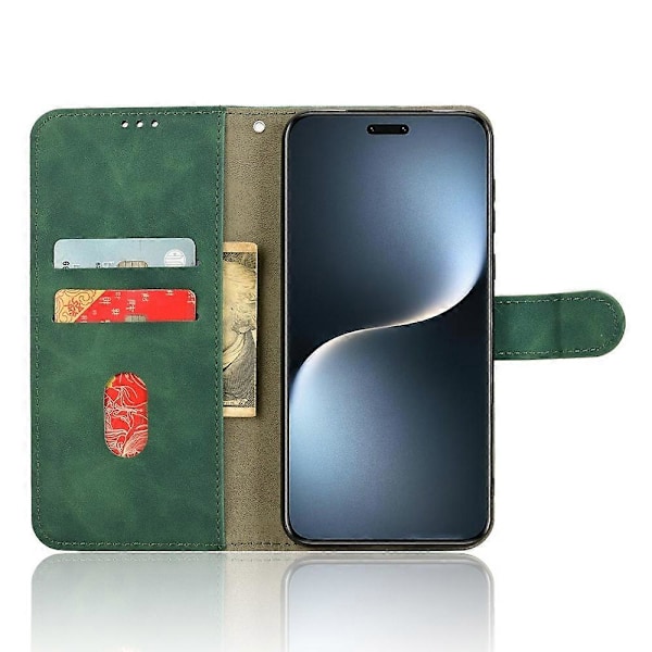 Honor Magic7 Pro 5G Nahkakotelo, ihon tuntuinen, pudotusta estävä lompakkokansi Multicolor Style C
