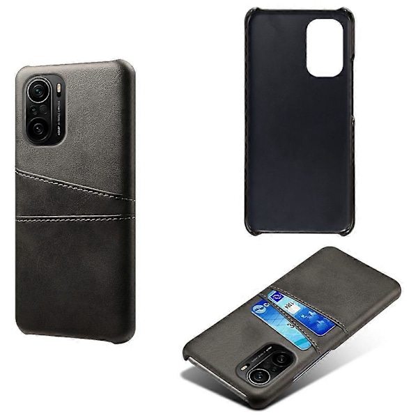KSQ Kaksinkertaiset korttipaikat PU-nahkapäällysteinen PC-kuori Xiaomi Redmi Note 10 5G/Poco M3 Pro 5G/4G -puhelimille Multicolor Style A