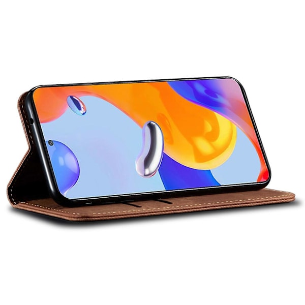 Til Xiaomi Redmi K60 Ultra/13T Pro/13T Cover Stødsikre Hjørner Læder Telefon Shell Wallet Multicolor Style D