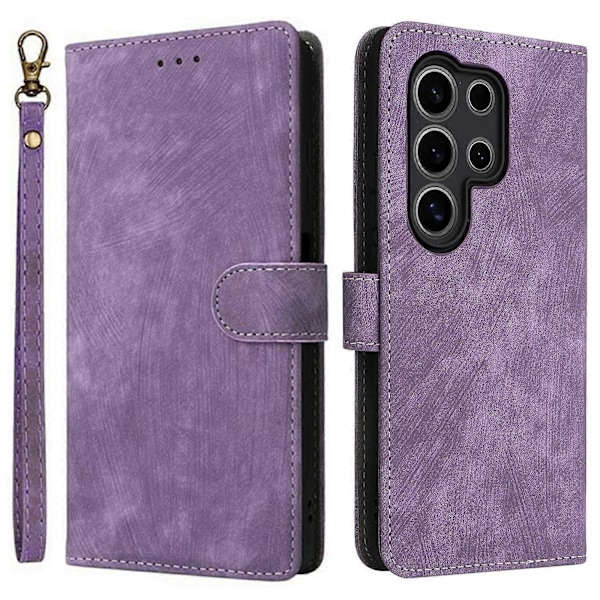 Plånboksfodral för itel S25 Ultra RFID-blockerande PU-läderfodral Ställvisning - Grön Multicolor Purple