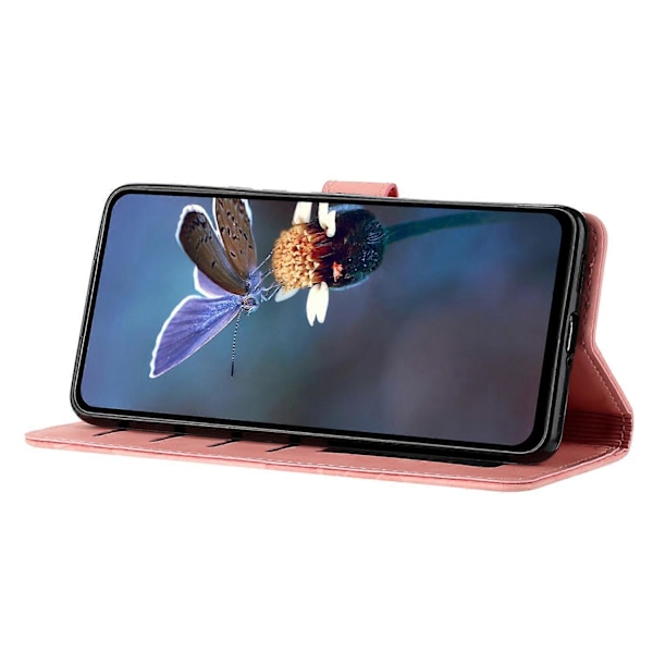 Til Samsung Galaxy A42 5G Blomstermønster Telefon Stand Case PU Læder Wallet Cover Multicolor Style C