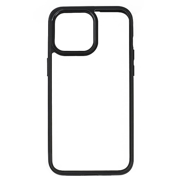 För Iphone 15 Pro Reptåligt genomskinligt phone case Pc Back + Tpu Frame Cover