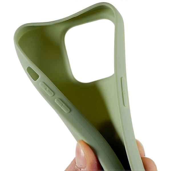 För iPhone 14 Pro Max Anti-fingeravtryck Skyddsfodral Anti-repa Matt Flexibelt TPU-skal Multicolor Style E