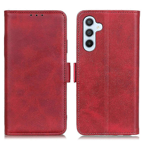 Til Samsung Galaxy A15 4G Etui Fuld Beskyttelse Læder Wallet Stand Telefon Cover Multicolor Style B