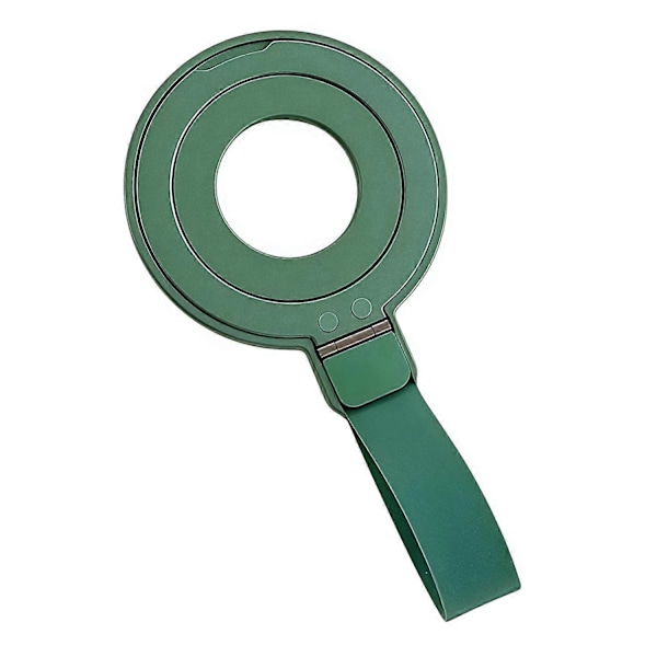 Magnetiskt Ställ Kompatibelt med MagSafe Metall Telefon Grepp Ringhållare med Fingerrem Multicolor Style C