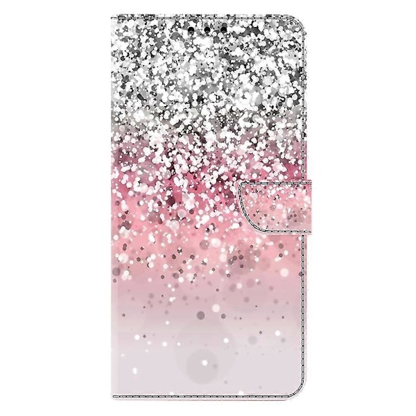 Til Sony Xperia 5 V Etui Magnetisk Lås 3D Mønster Læder Wallet Telefon Cover Multicolor Gradient
