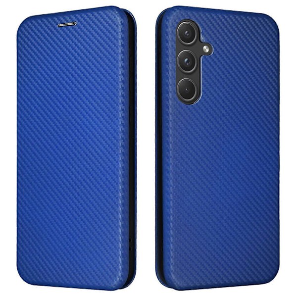 Samsung Galaxy A35 5G Korttipaikat Puhelinkotelo Magneettisella Suljettavalla Nahkakannella Multicolor Style C