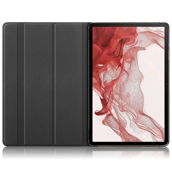 Roterande Ställskydd för Samsung Galaxy Tab S9 SM-X710, SM-X716B, SM-X718U PU Läder Smart Tablet Fodral Multicolor Style C