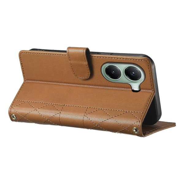 Kompatibel med Xiaomi Poco X7 Pro 5G Mobilskal Multicolor Brown