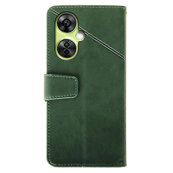 IDEWEI OnePlus Nord CE 3 Lite 5G/Nord N30 5G -kotelo vasikannahkakuvioinen lompakkopuhelimen nahkakansi Multicolor Style C
