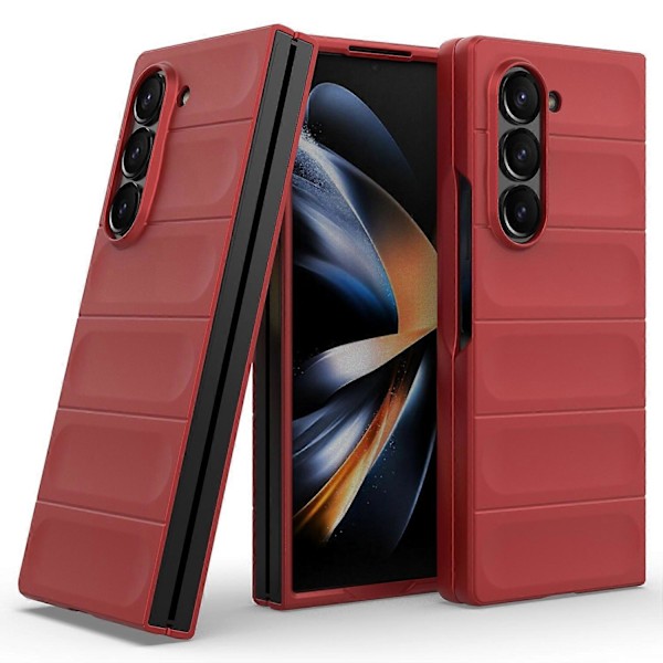 För Samsung Galaxy Z Fold6 5G Skal Robust Hårt PC Vikbart Telefonskydd Multicolor Style B