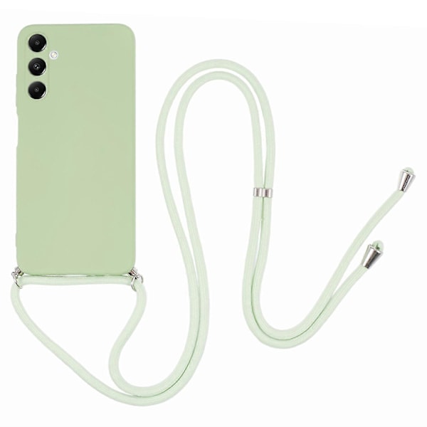 Samsung Galaxy A05s 4G TPU -puhelinkotelo, mikrokuituvuori, kumipäällysteinen suojus ja kaulanauha Multicolor Style C