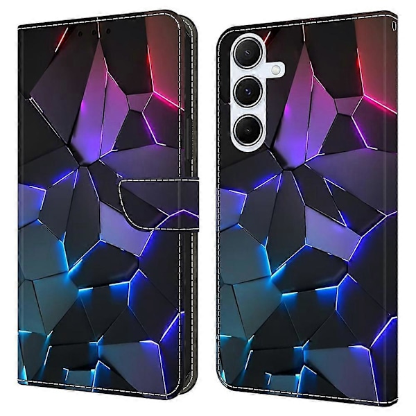Til Samsung Galaxy A36 5G/A56 5G Mønsterprintet Beskyttelsescover TPU+PU Læder Flip Telefon Multicolor Style G