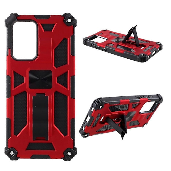 PC+TPU Skal med Stöd och Magnetisk Metallplatta för Samsung Galaxy A52 4G/5G/A52s 5G Multicolor Style A