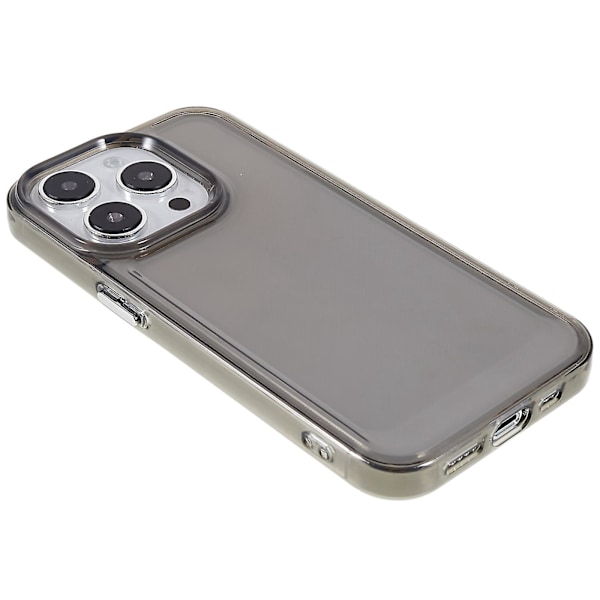 För Iphone 15 Pro Pc+tpu Phone case Elektroplätering Cover Mobiltelefon Cover Grey