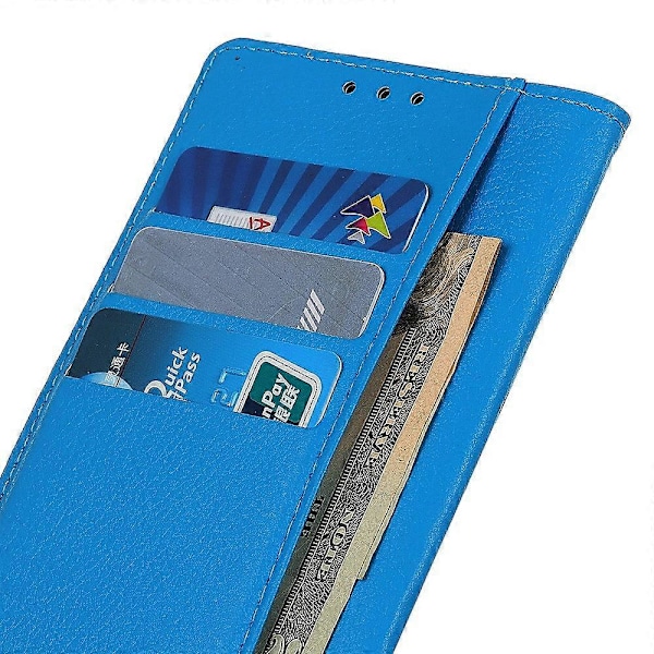 Plånboksfodral med Ställ för Xiaomi Redmi 12 4G Klassiskt Stöttåligt Mobilskal i PU-Läder Multicolor Style D