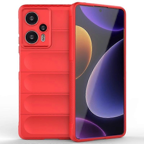 Flexibelt TPU-skal med robust baksida för Xiaomi Poco F5 5G/Redmi Note 12 Turbo Multicolor Style J