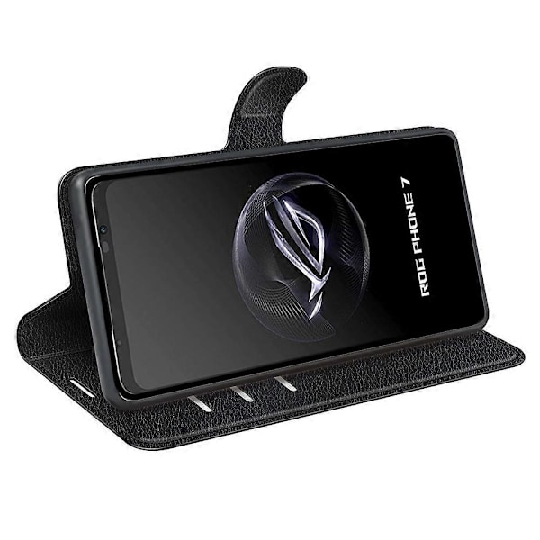 Telefoncover til Asus ROG Phone 7 5G, Wallet Telefon Cover Stativ PU Læder Shell
