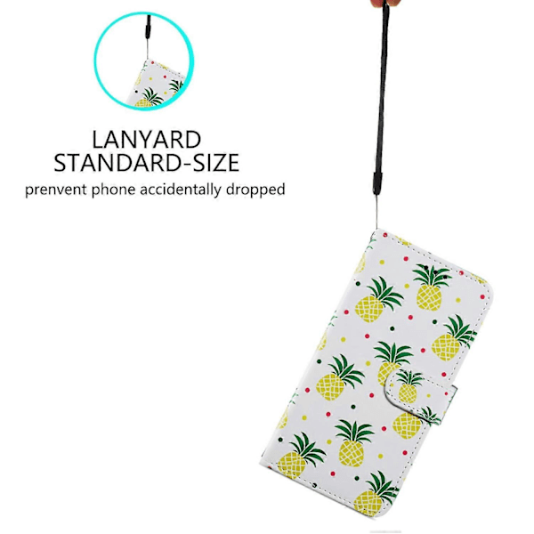 PU Læder Wallet Cover med Mønsterprint og Flip Stand til Xiaomi Redmi Note 12S 4G Multicolor Style M