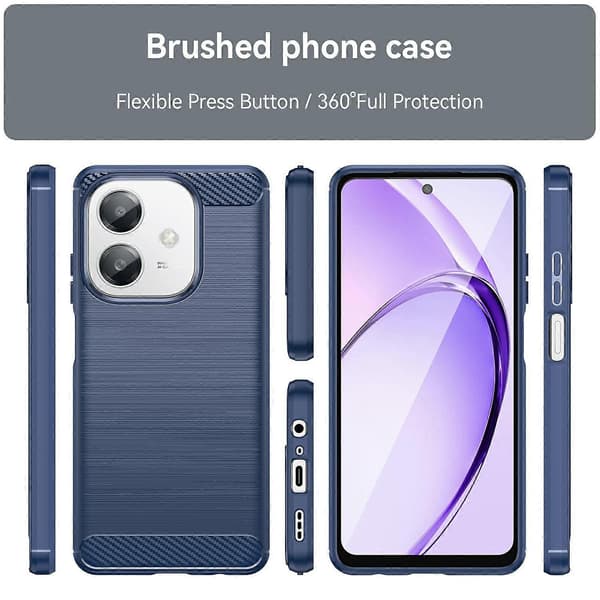 Deksel til Oppo A3x 4G Multicolor Blue