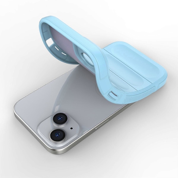 Mjukt TPU-mobilskal för iPhone 15, Stöttåligt och robust baksideskydd Multicolor Style B