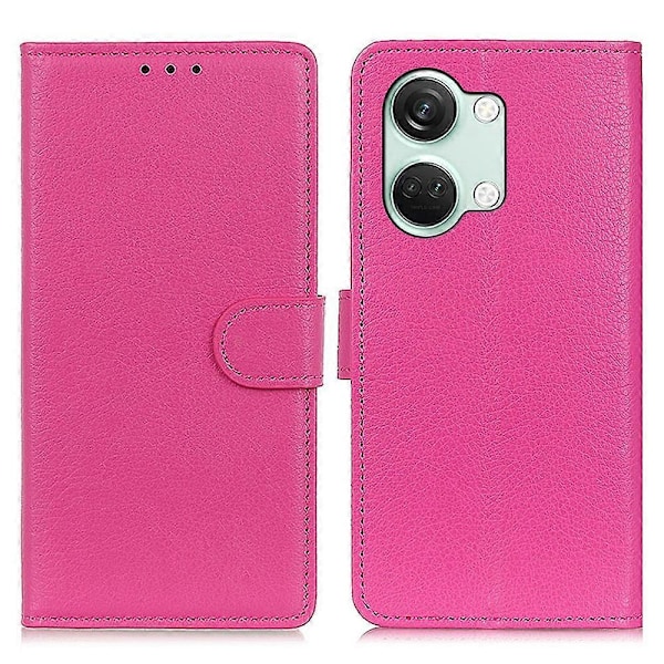 Til OnePlus Nord 3 5G/Ace 2V Wallet Stand Cover PU Læder Stødsikkert Telefoncover Multicolor Style C