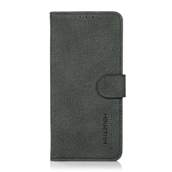 KHAZNEH Lommebok Stativ Design Lærdeksel for Samsung Galaxy S21 FE/S21 Fan Edition Multicolor Style C