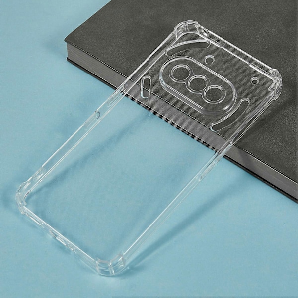 För Nothing Phone (3a) Telefonfodral Förstärkt Fyrhörnsskydd Anti-Drop Klar TPU-skal