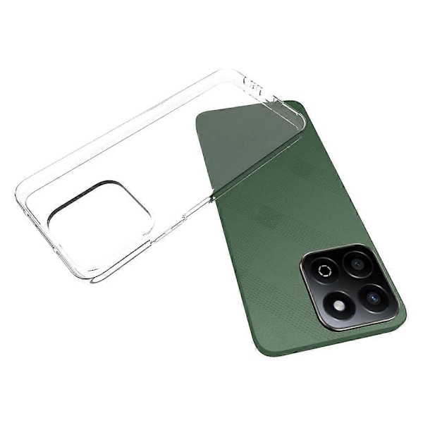 10 st/förpackning För Honor Play 60 Plus 5G/X7c 4G/200 Smart 5G Transparent Skal Vattenmärkesfritt Skydd