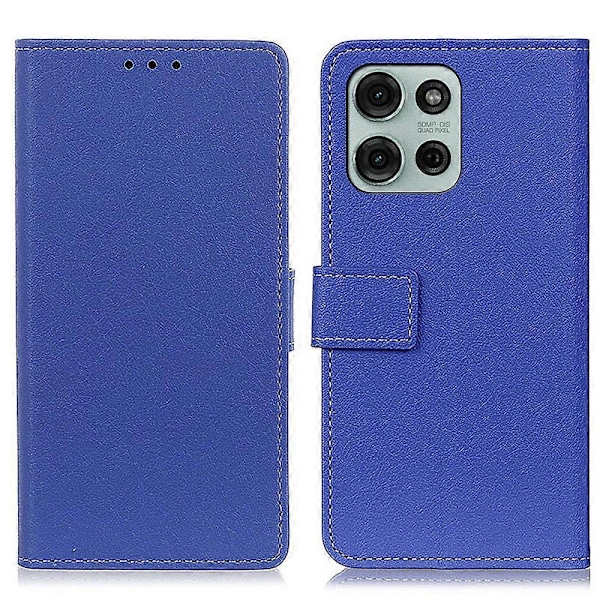 PU-læder etui med stativ og pung til Motorola Moto G75 5G Multicolor Style A