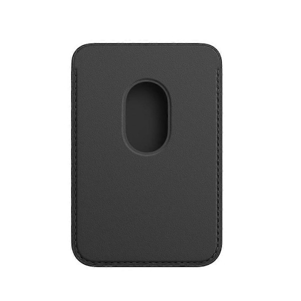 Läder Kortficka för iPhone 12/12 Pro/12 Pro Max Magsafe Magnetisk Korthållare Fodral