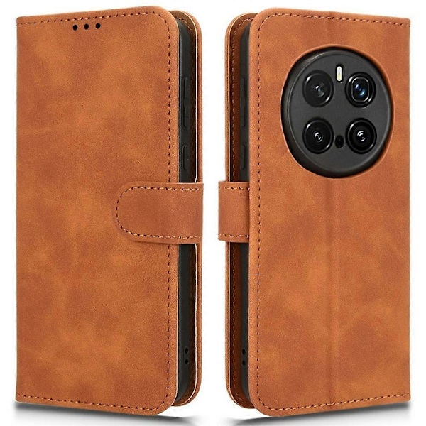 Honor Magic7 Pro 5G Nahkakotelo, ihon tuntuinen, pudotusta estävä lompakkokansi Multicolor Style E