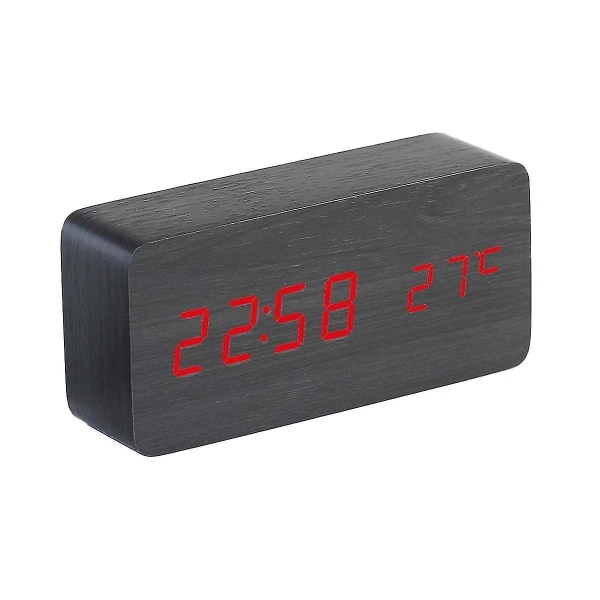Firkantet Skrivebord C Led Digitalt Display Alarm C Temperaturvisning C Til Seng