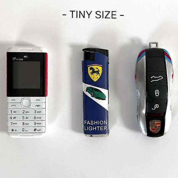 BM5310 1,33-tommer Mini Triple SIM Standby Bar Telefon Bærbar 2G Mobiltelefon Multicolor Style E