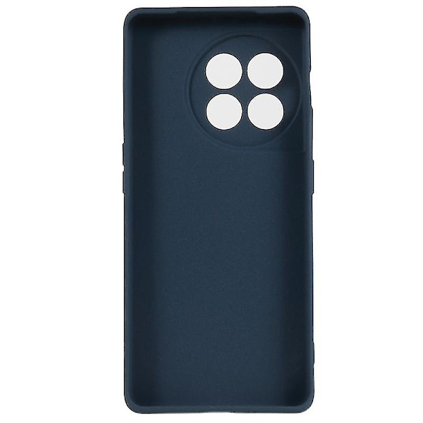 Mjukt Tpu phone case för Oneplus 11 5g , dubbelsidigt matt skyddande cover Navy Blue