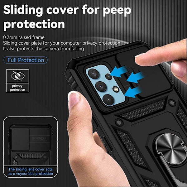 Telefoncover til Galaxy A32 4G (EU Version) Multicolor Style A