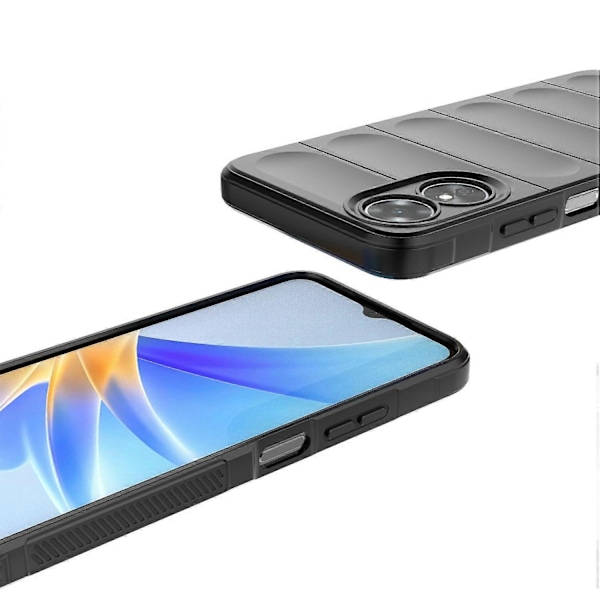 Stöttåligt mobilskal för Oppo A17 4G, Fallskydd Mjukt TPU Skyddsfodral Multicolor Style C