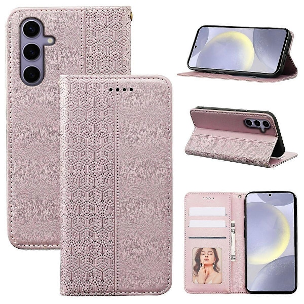 Mobilskal för Galaxy S24+ Multicolor Rose Gold