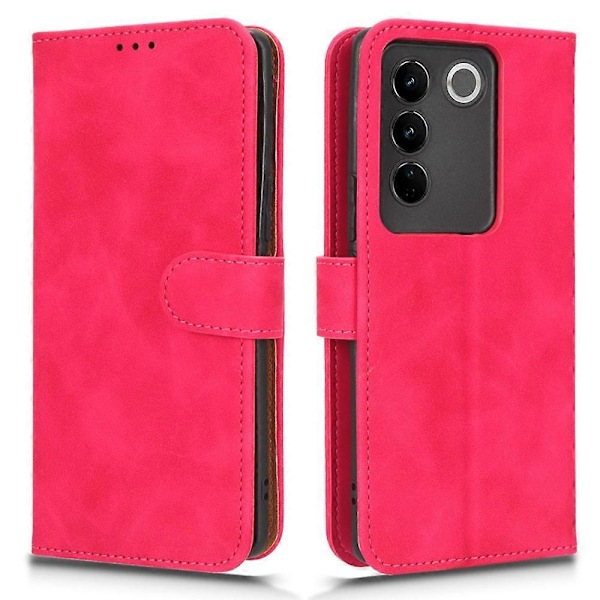 PU-nahkakansi lompakolla ja jalustalla vivo S16/S16 Pro/V27 5G/V27 Pro 5G -puhelimille, ihonmyötäinen Multicolor Style B