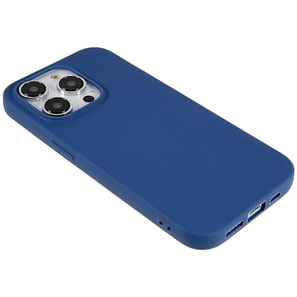 Svart Matt Flexibelt TPU-skal för iPhone 14 Pro, Repskyddande Skyddande Mobilskal Multicolor Style B