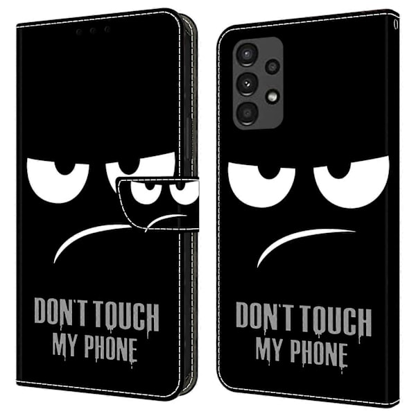 Til Samsung Galaxy A13 5G/A13 4G Etui Beskyttende Læder Flip Telefon Cover Multicolor Style C