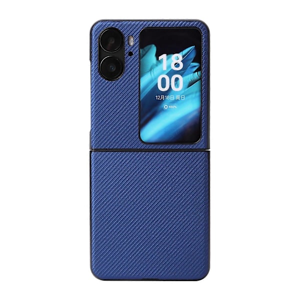 Til Oppo Find N2 Flip 5G Anti-ridse Telefon Bagcover PU Læder+PC Skridsikkert Telefonetui Multicolor Style B