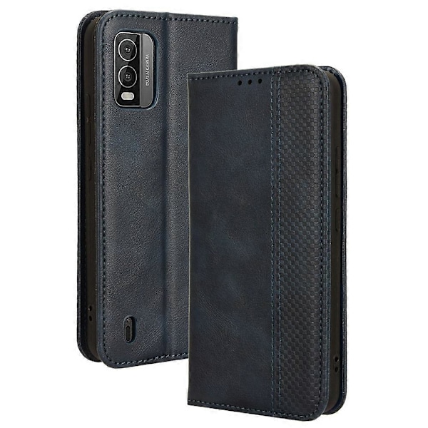 Til Nokia C210 Etui Wallet Retro PU Læder Beskyttende Telefon Cover Multicolor Style B