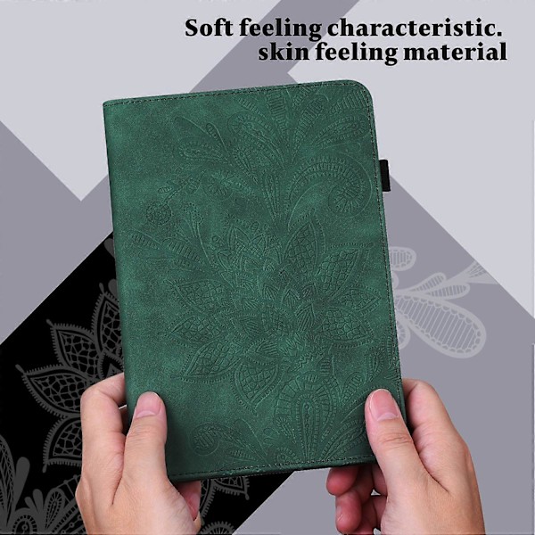 Læder tablet cover med kort slots og stativ til Lenovo Tab M11/Xiaoxin Pad 11 2024 Multicolor Style D