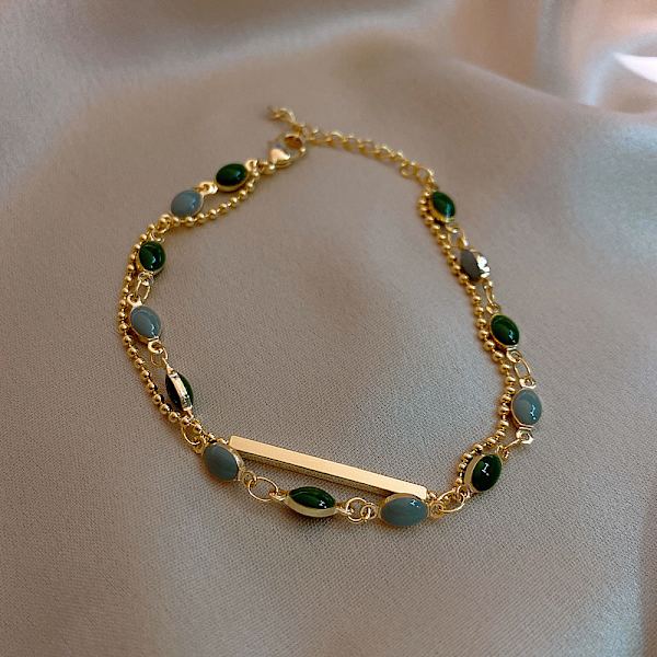 Retro stil dame niche dobbeltlags armbånd SL0037
