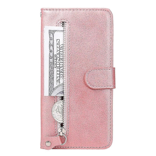 Lynlåslomme Tegnebog Læder Stand Smartphone Etui til Samsung Galaxy A52 4G/5G/A52s 5G Multicolor Style B