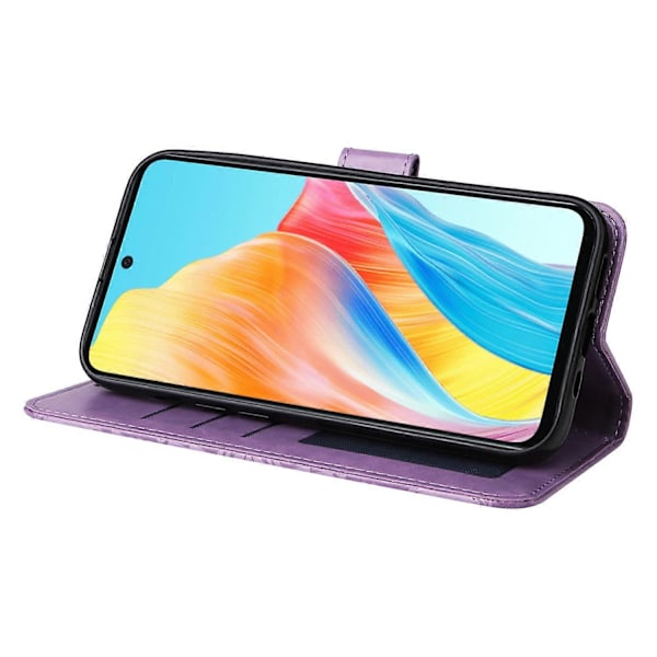 Mobilskal för Oppo A58 4G, Plånboksfodral PU Läder Solros Tryckt Telefonskal Multicolor Style C