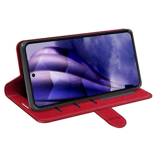 Til HMD Skyline Wallet Case Crazy Horse Tekstur Stativ Læder Telefon Cover Multicolor Style A